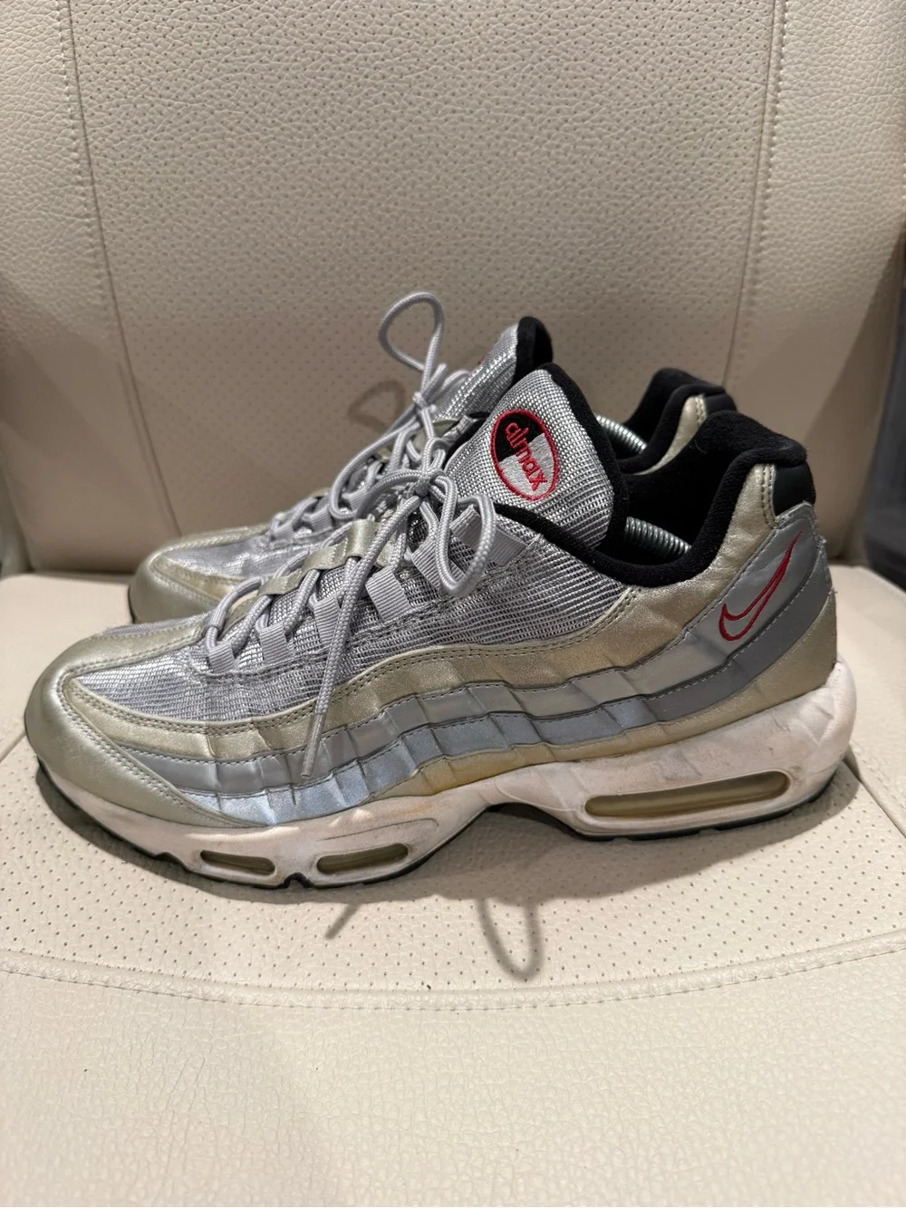 Size 12 - Nike Men’s Air Max 95 “Silver Bullet” 2016 918359-001